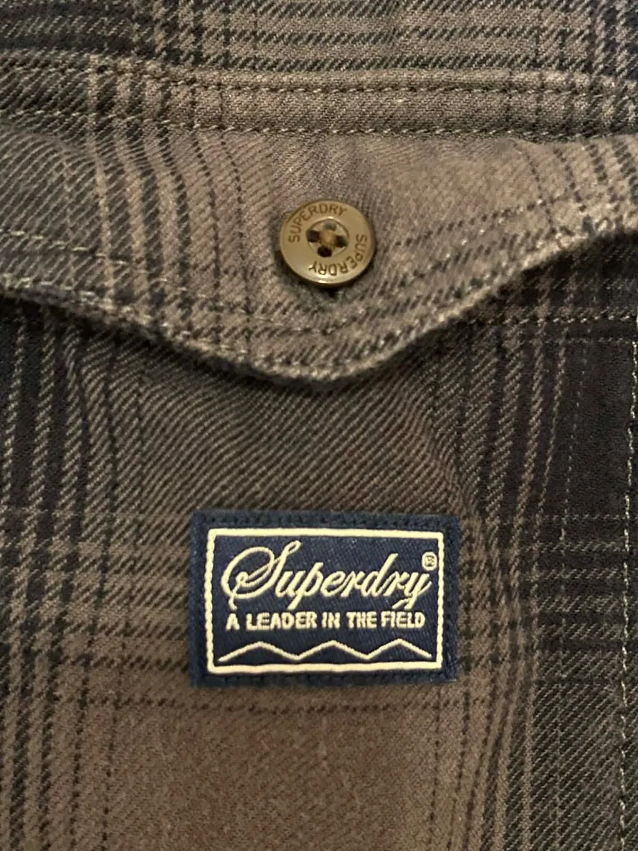 Superdry mens outdoor sportwear size L 100% cotton - Image 4