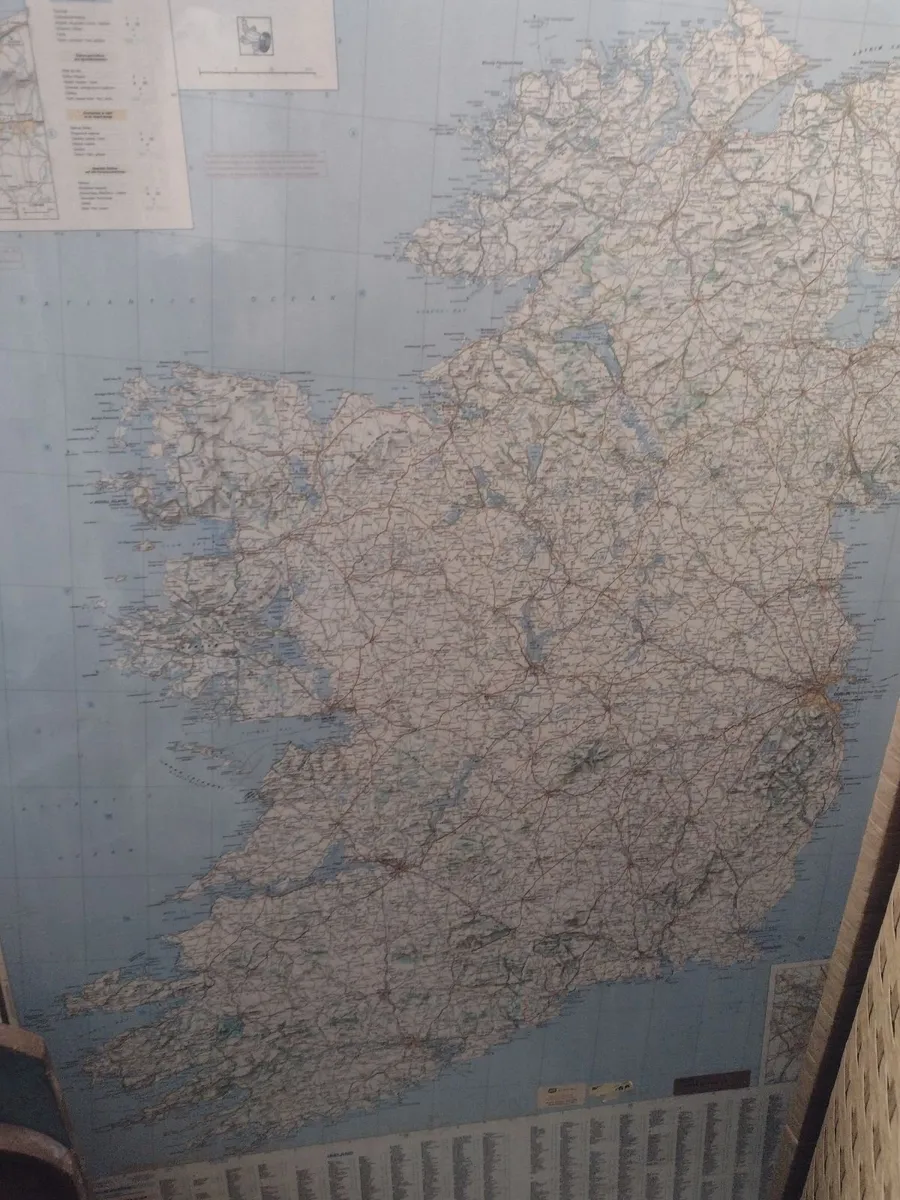 Vintage Michelin tyres map of Ireland - Image 2