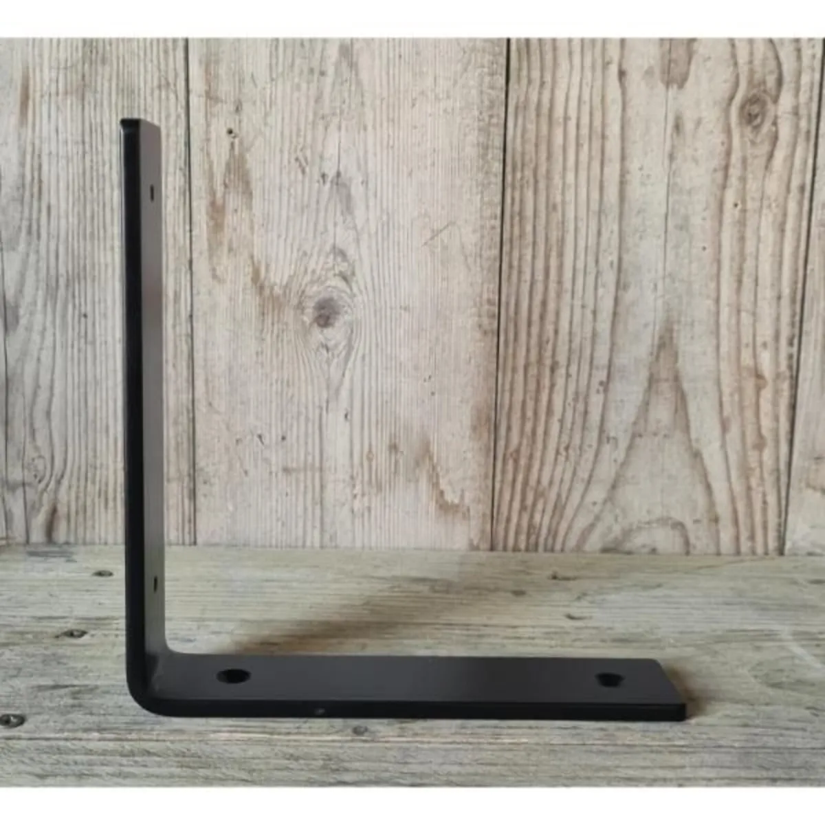 Brackets L-Shaped – Matt Black - Image 2