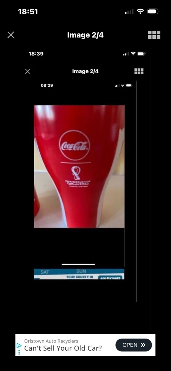 World Cup Qatar 2022 Aluminium Cups - Image 2