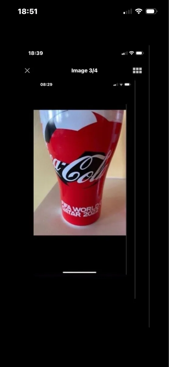 World Cup Qatar 2022 Aluminium Cups - Image 3