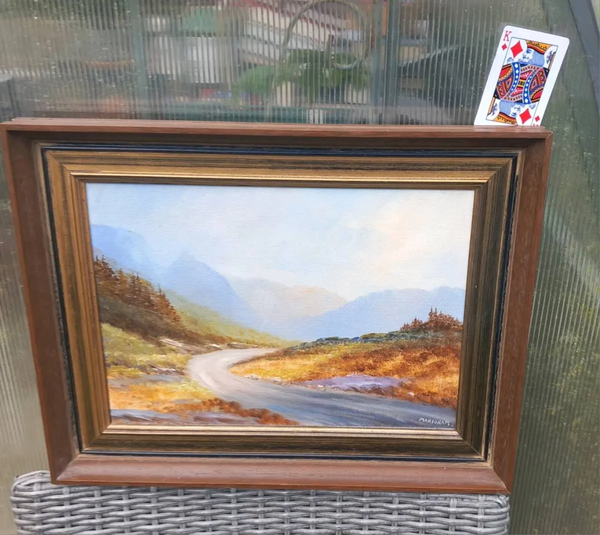 The Reeks, Kerry by Gerry Marjoram painting D18 - Image 2