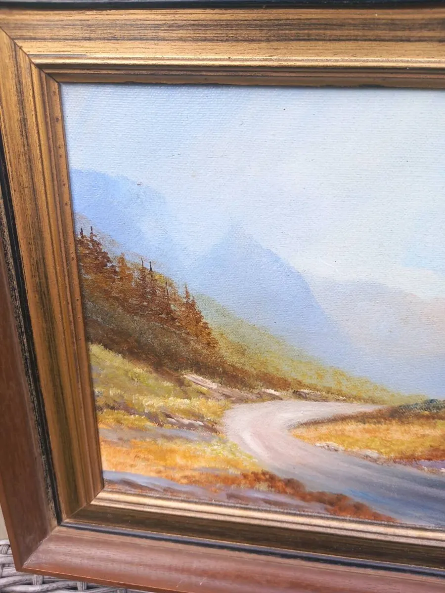The Reeks, Kerry by Gerry Marjoram painting D18 - Image 3