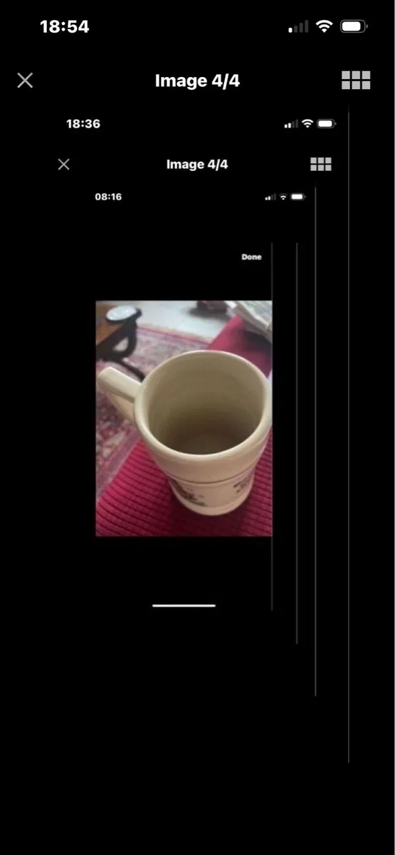 Good Luck From Ireland ceramic tankard - Image 4