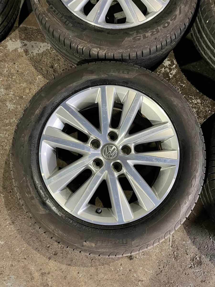 15’ Genuine VW Polo 5x100 alloy wheels - Image 3