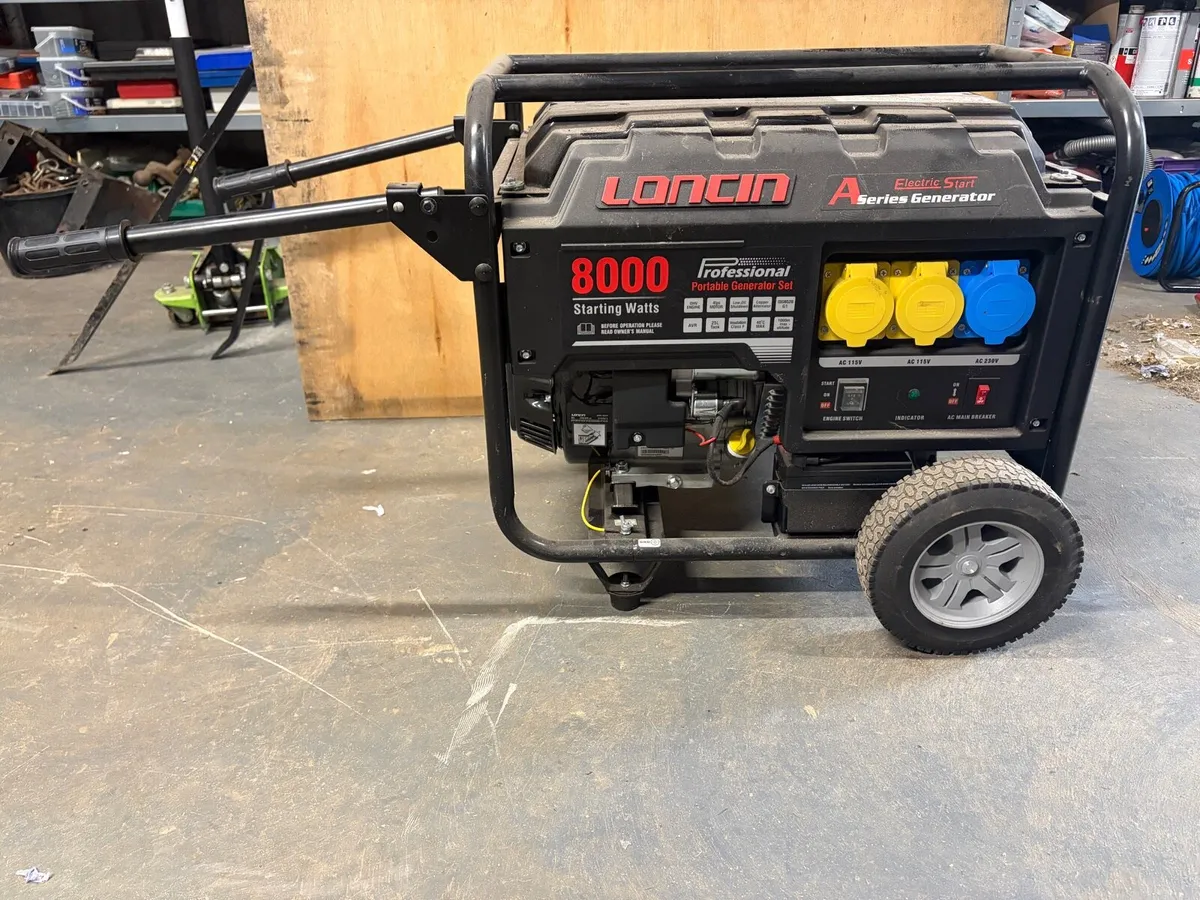 8 kva generator brand new