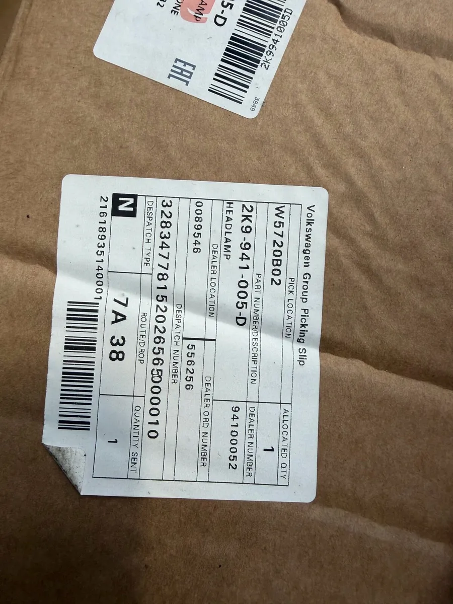 Caddy 2024 headlights brand new - Image 3