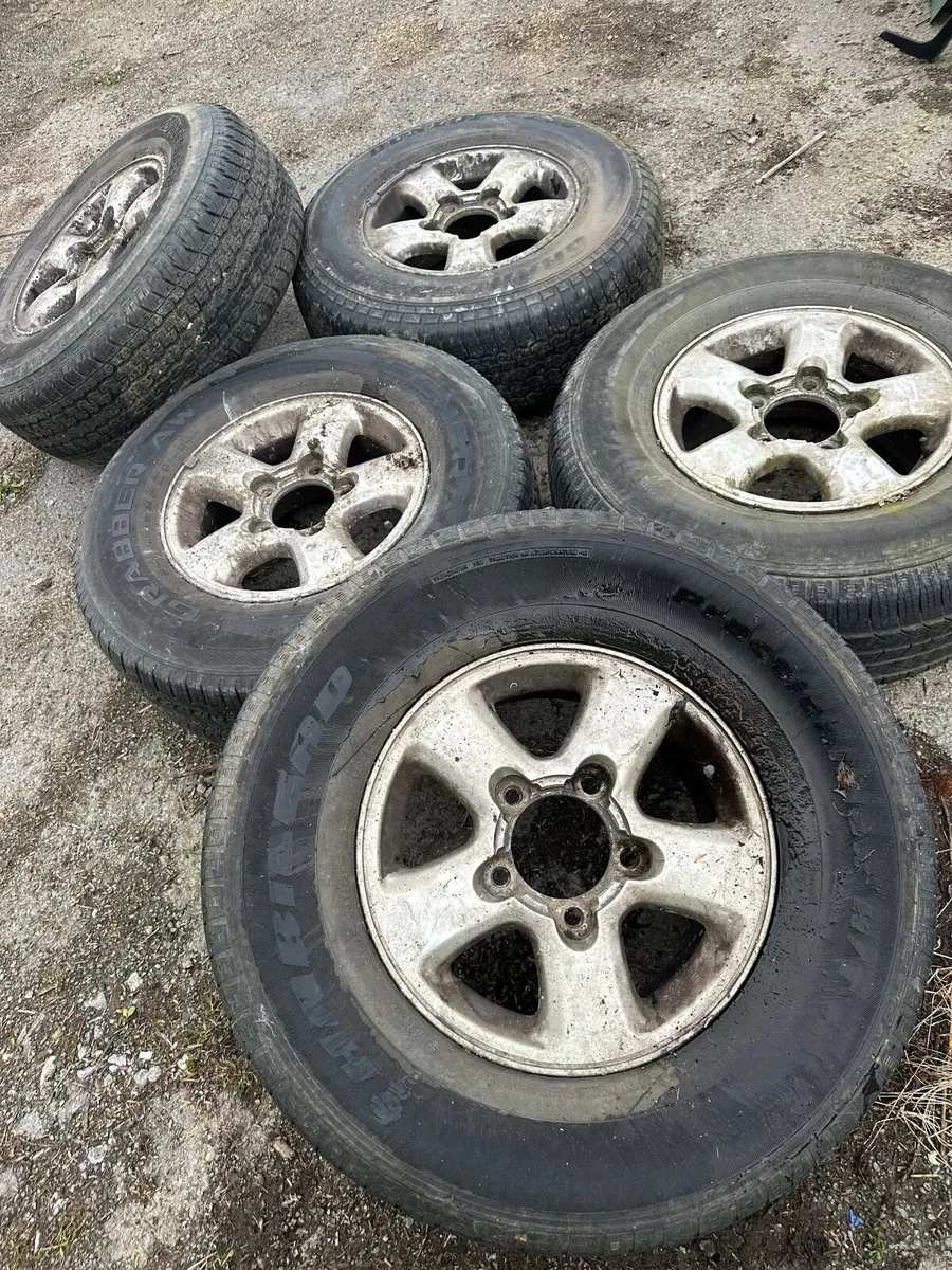Landcruiser Amazon wheels & tyres - Image 1
