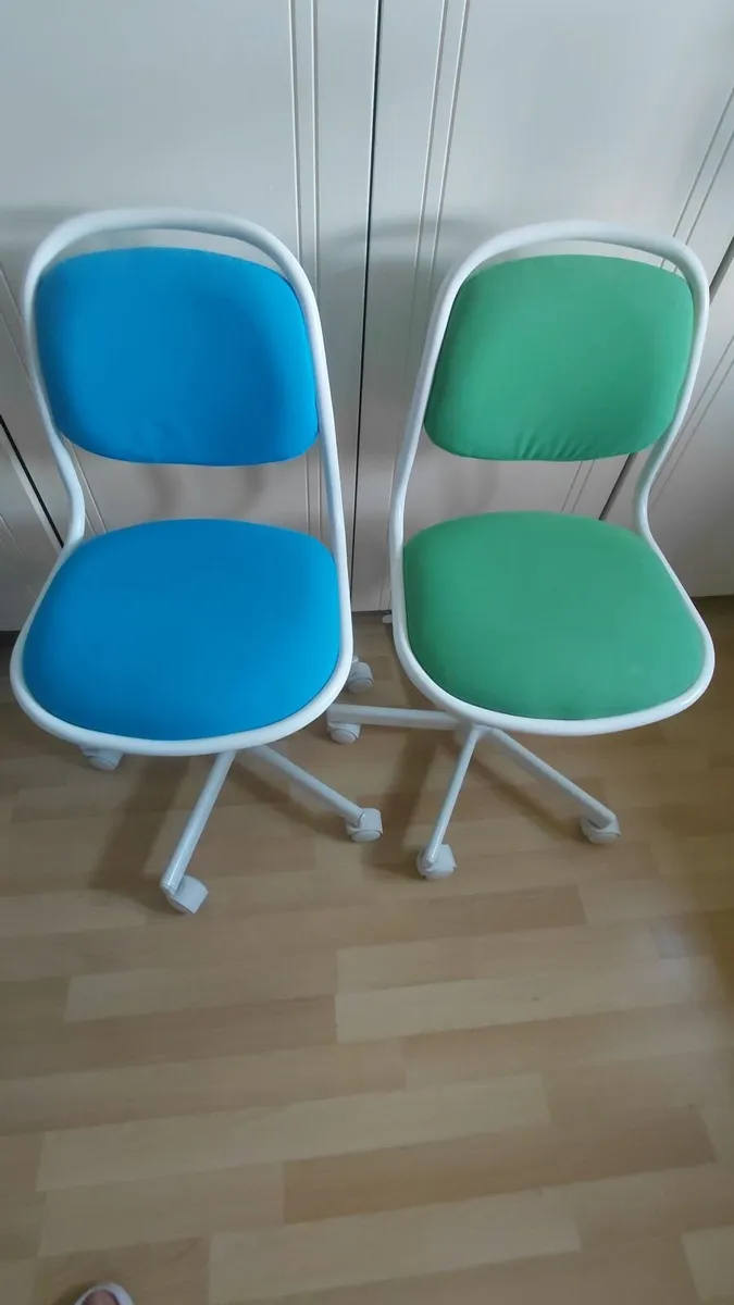 2 Ikea Children's desk chair - Image 1