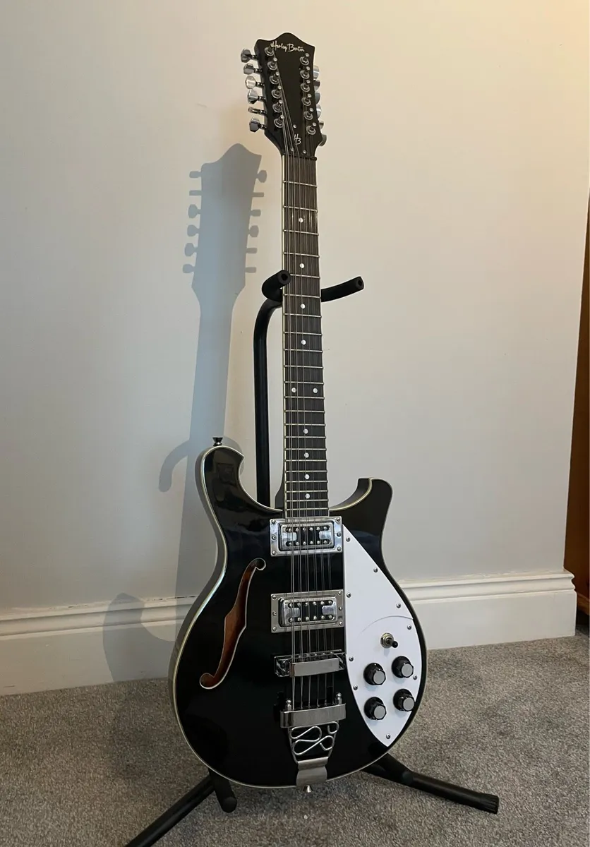 Harley Benton 12 String Electric Guitar - Image 1