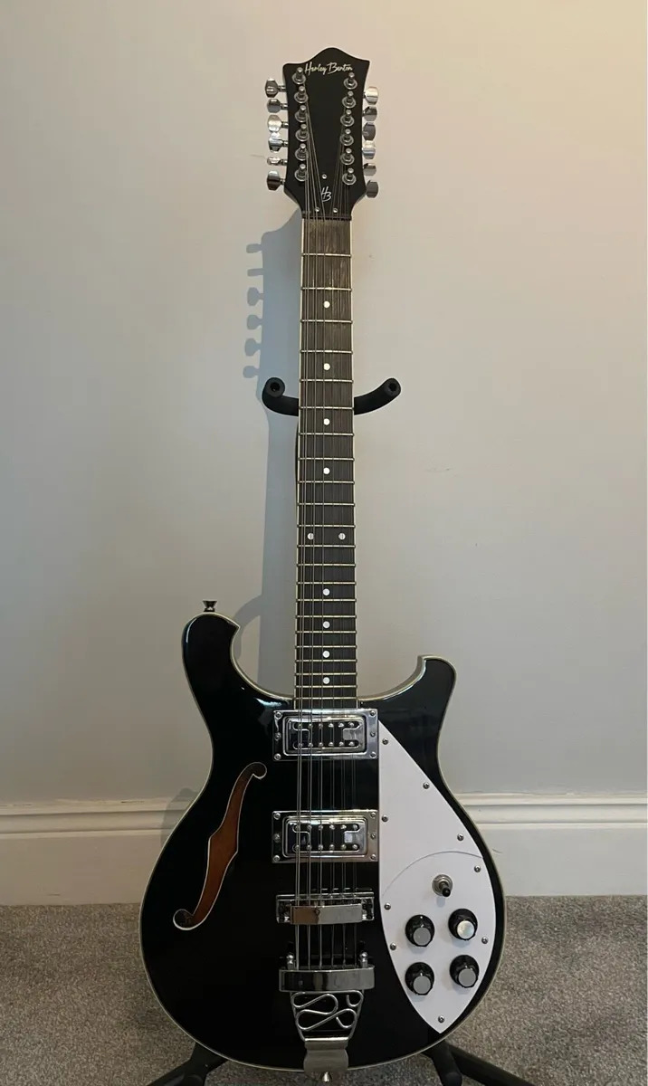 Harley Benton 12 String Electric Guitar - Image 3