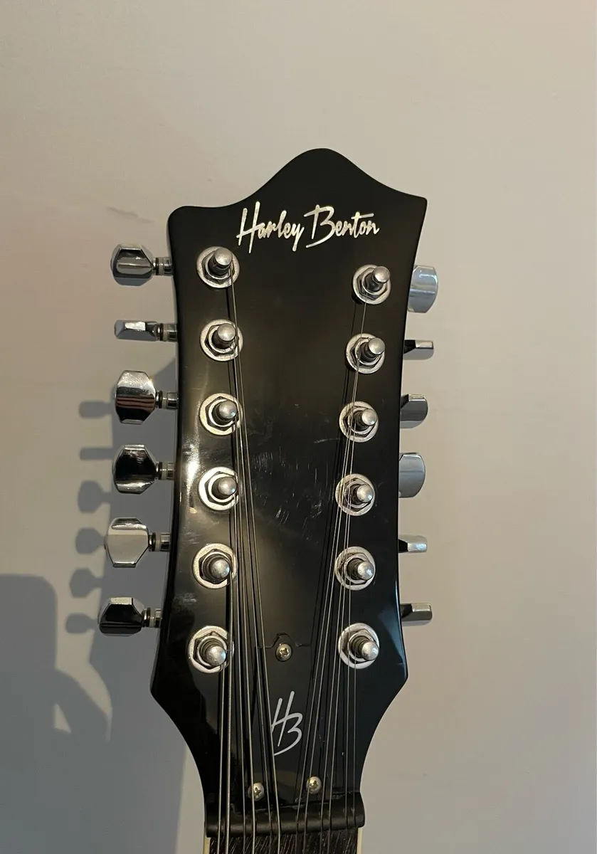 Harley Benton 12 String Electric Guitar - Image 4