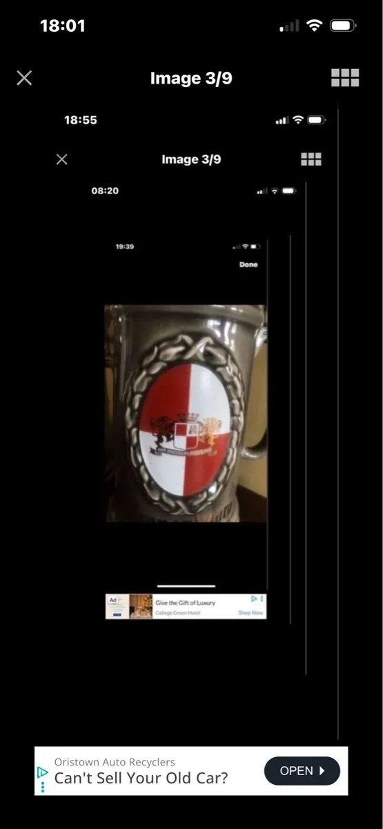 Vintage Kronembourg Stein Set - Image 3