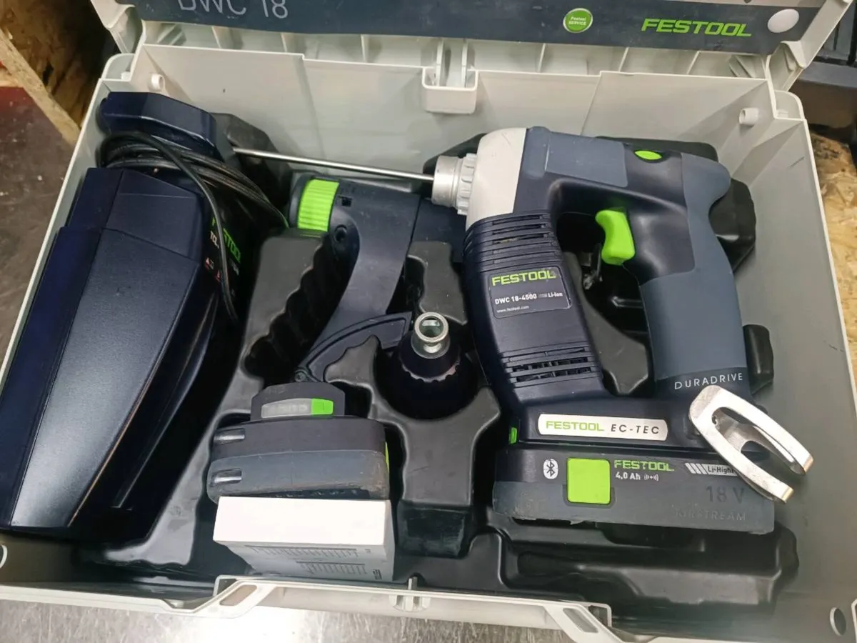 Festool dwc 18-4500 drywall gun.