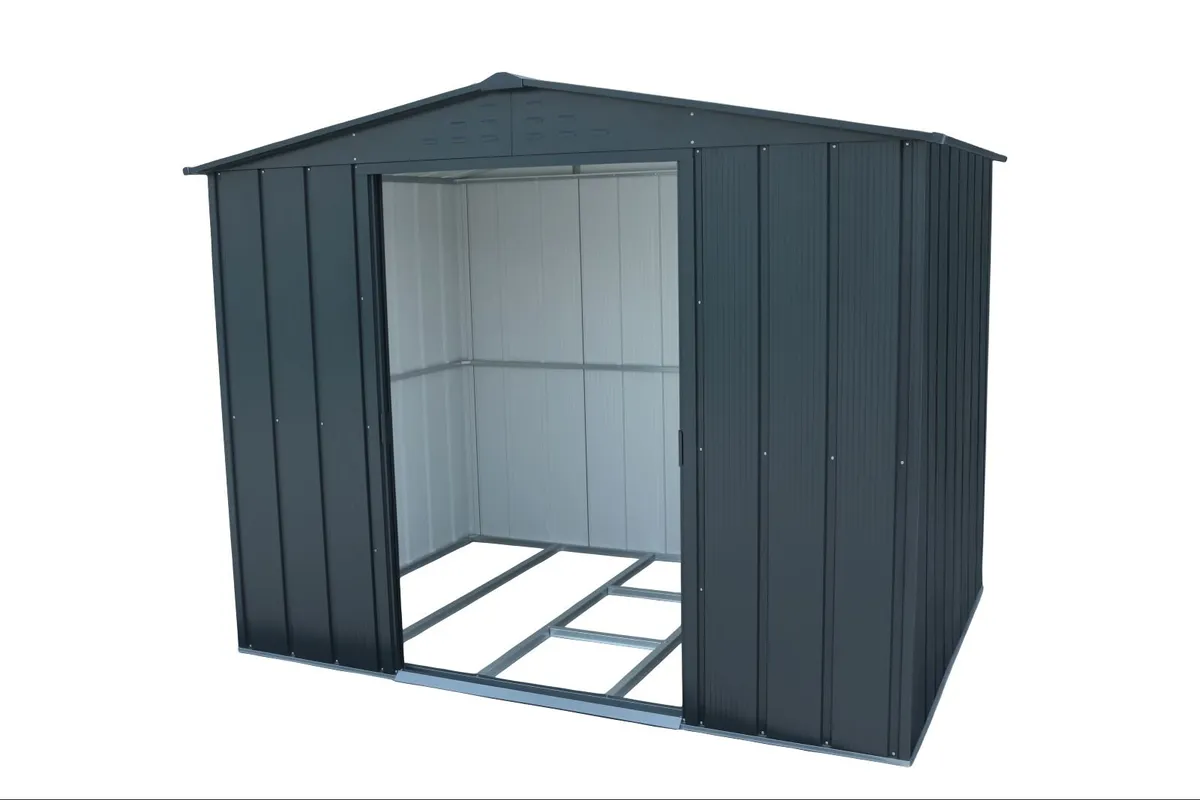 8×6 TOP Titan Steel Garden Shed – Free Shipping - Image 2