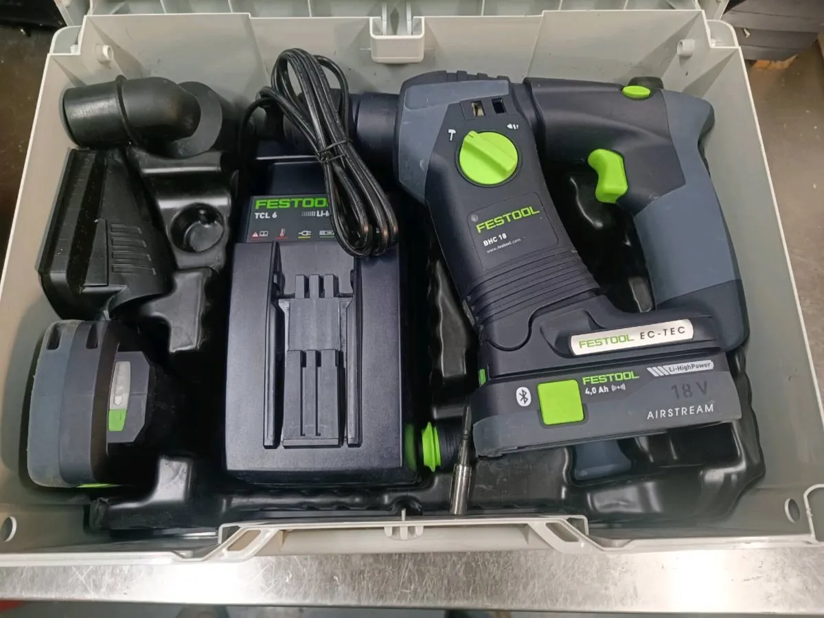 Festool bhc18 SDS drill.