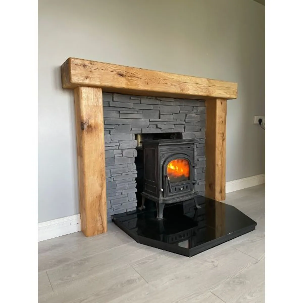 Mantel & Uprights – Timber Beam Surrounds - Image 1