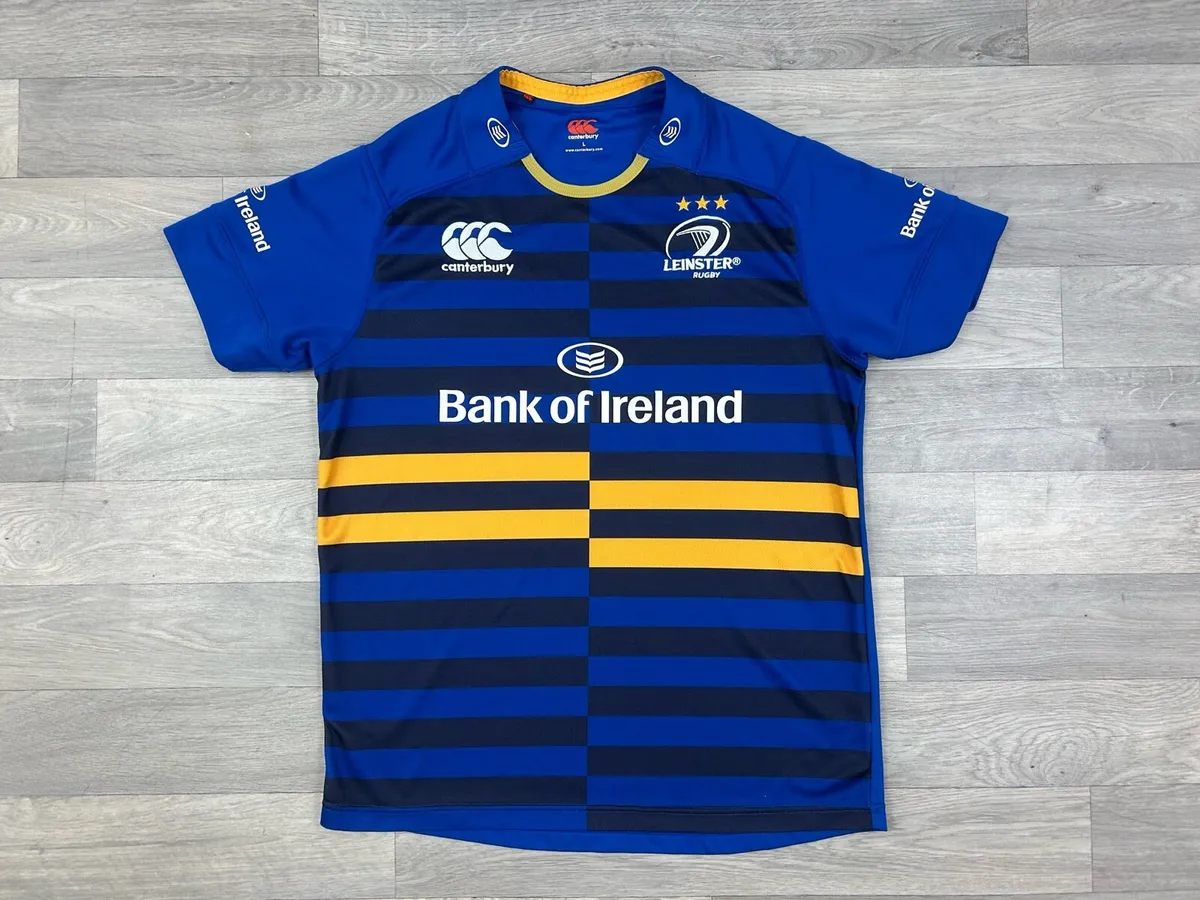 Canterbury Leinster Rugby Jersey Shirt Mens Large - Image 1