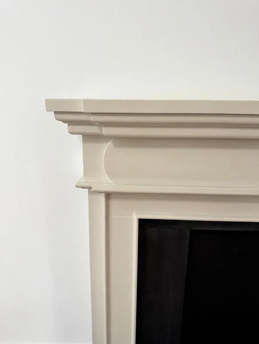 Santa Clara Marble Fireplace - Image 2