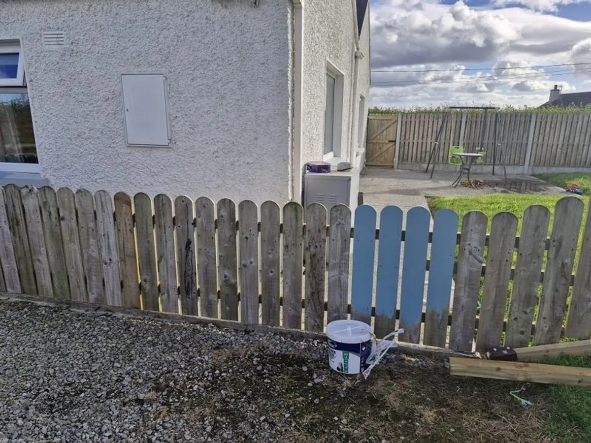 childrens garden /picket  fence - Image 4