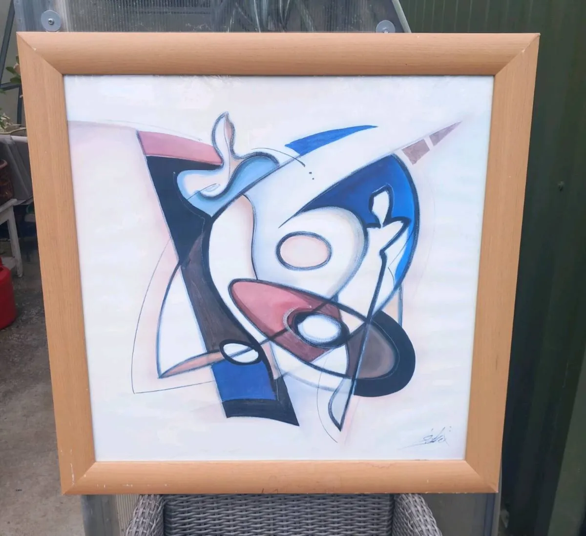 Large Jam Session by Alfred Gockel framed print - Image 1