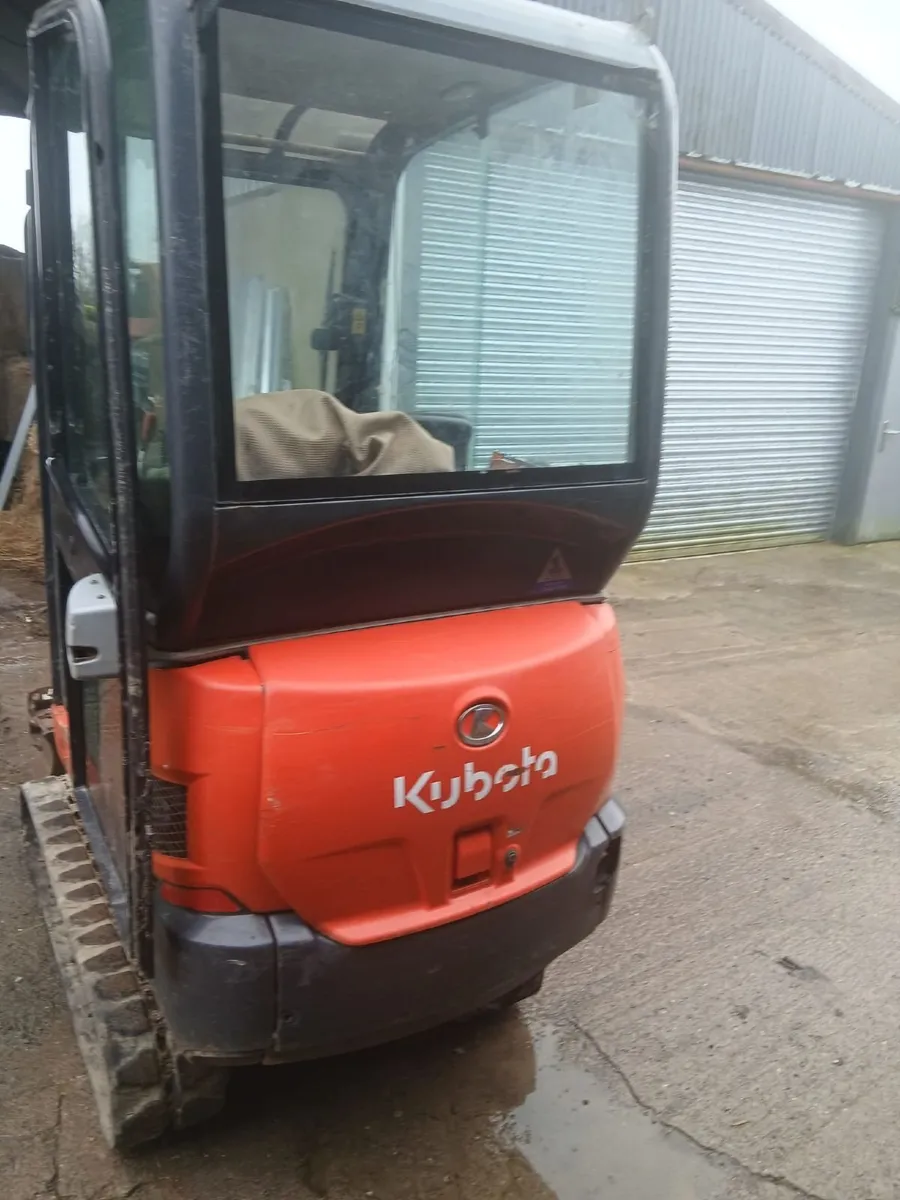 Kubota KX016-4 Mini Digger (1.6 Ton) – Cab - Image 4