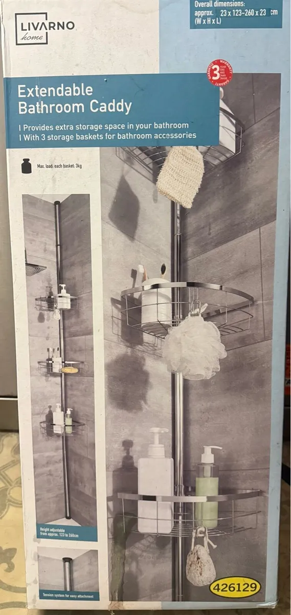 Bathroom Caddy new - Image 1