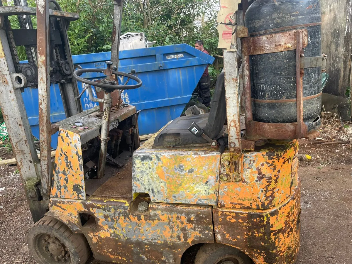 Container Forklift low mast - Image 3