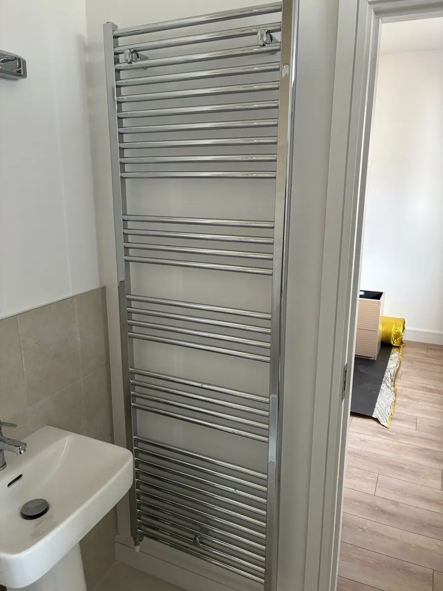 Sonas Towel Rad 180cm x 60cm with Valves - Image 4