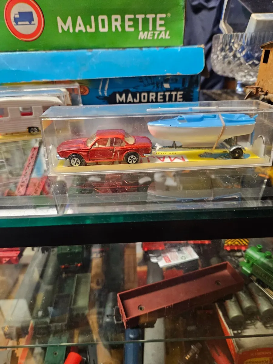 Corgi Majorette BMW and Yacht - Image 1