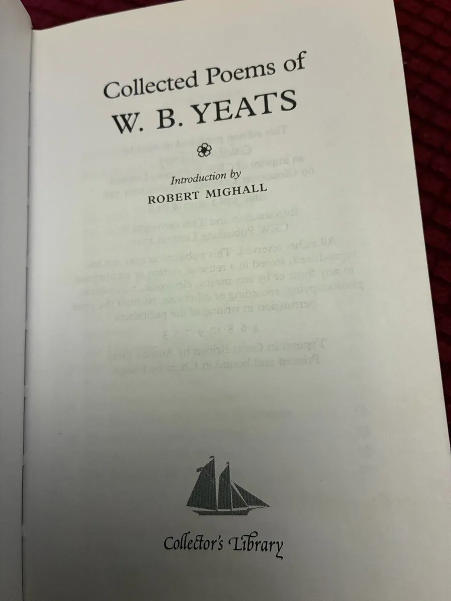 Collected Poems of W.B. Yeats - Image 2