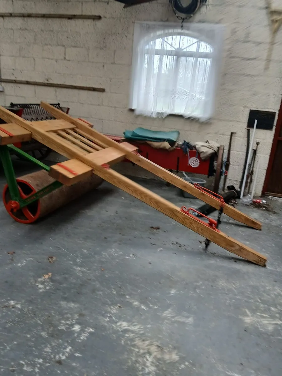 Bakers Cart and Horse Drawn Roller - Image 2