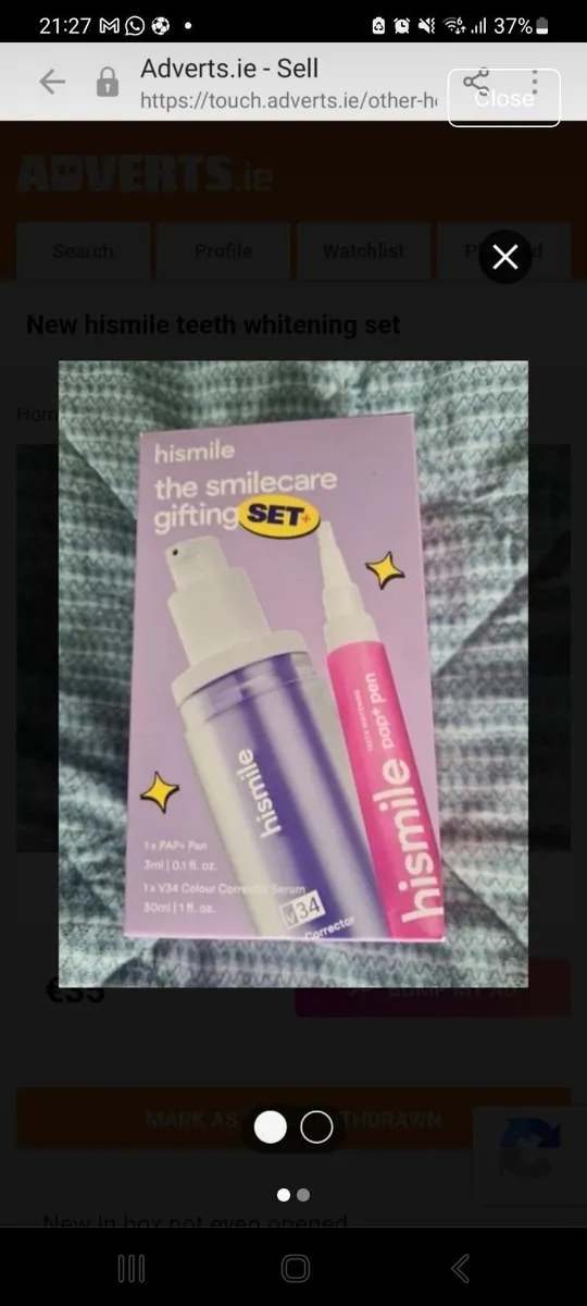 New Teeth whitening set hismile - Image 1