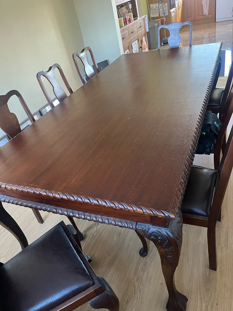 Mahogany Sining Table - Image 1