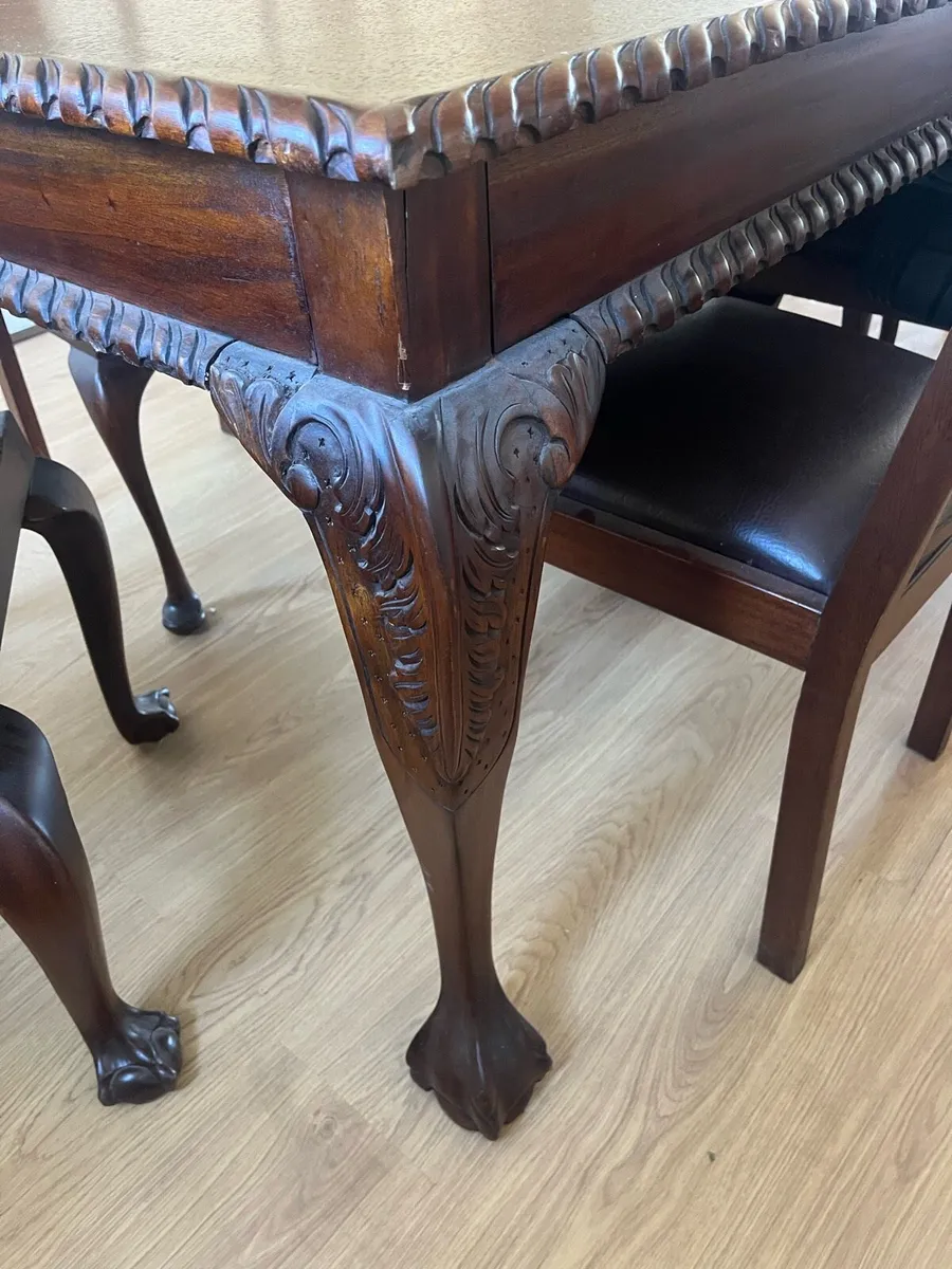 Mahogany Sining Table - Image 2