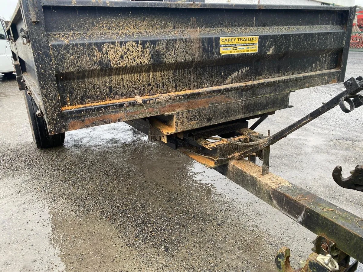 Carey Single axle steel tipper trailer - Image 2
