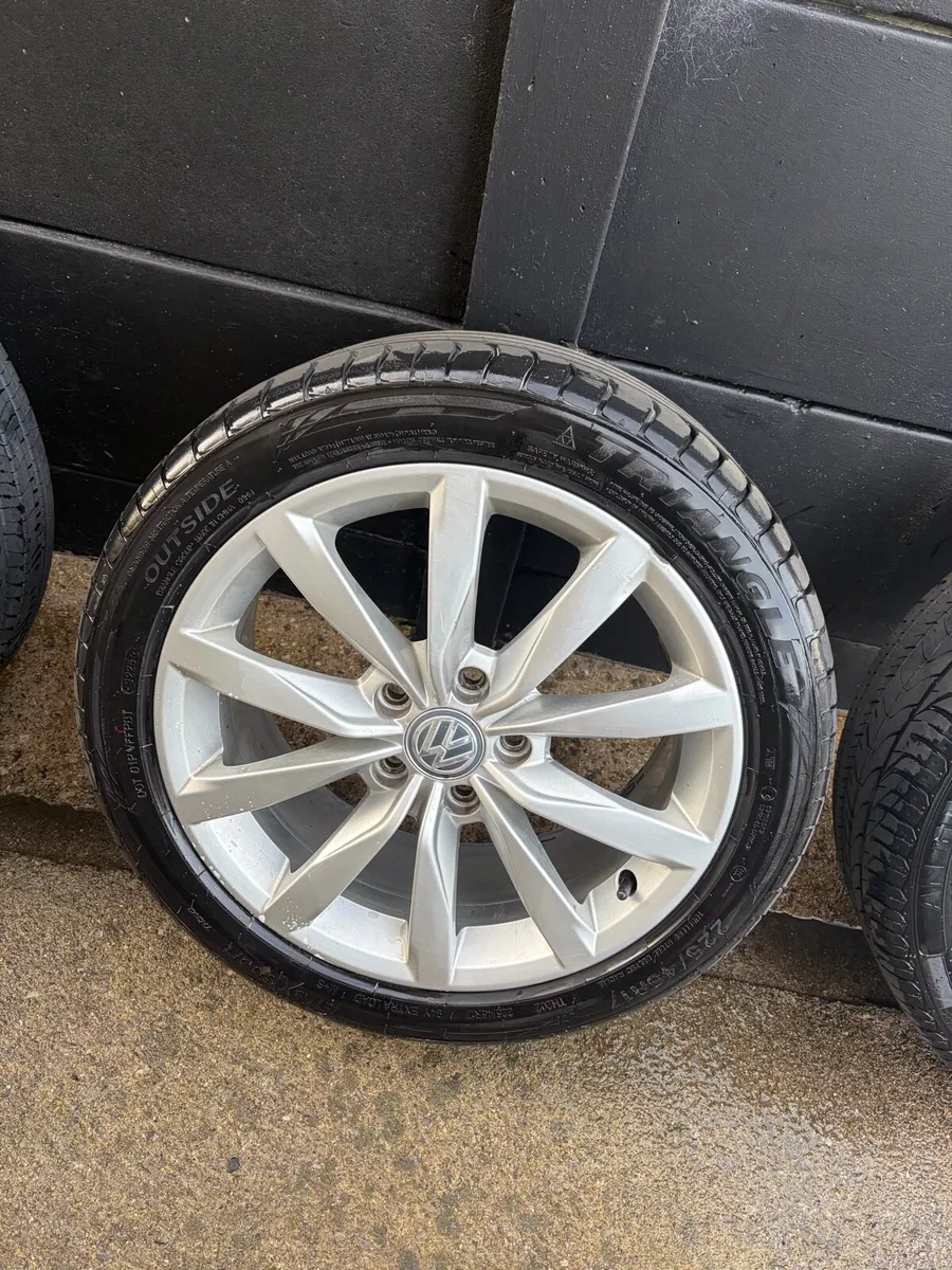 VW MK7 alloys+tyres - Image 3