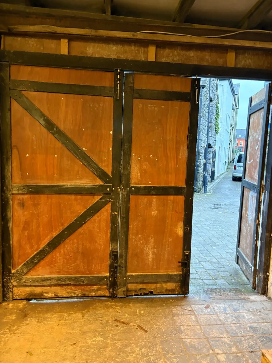 Shed Door - 3 Part Opening - Image 1