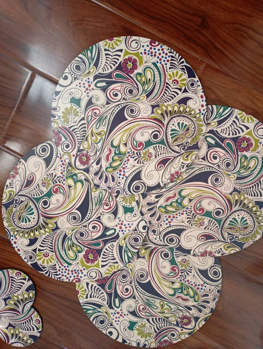 Monsoon Place Mats and Coasters - Image 4