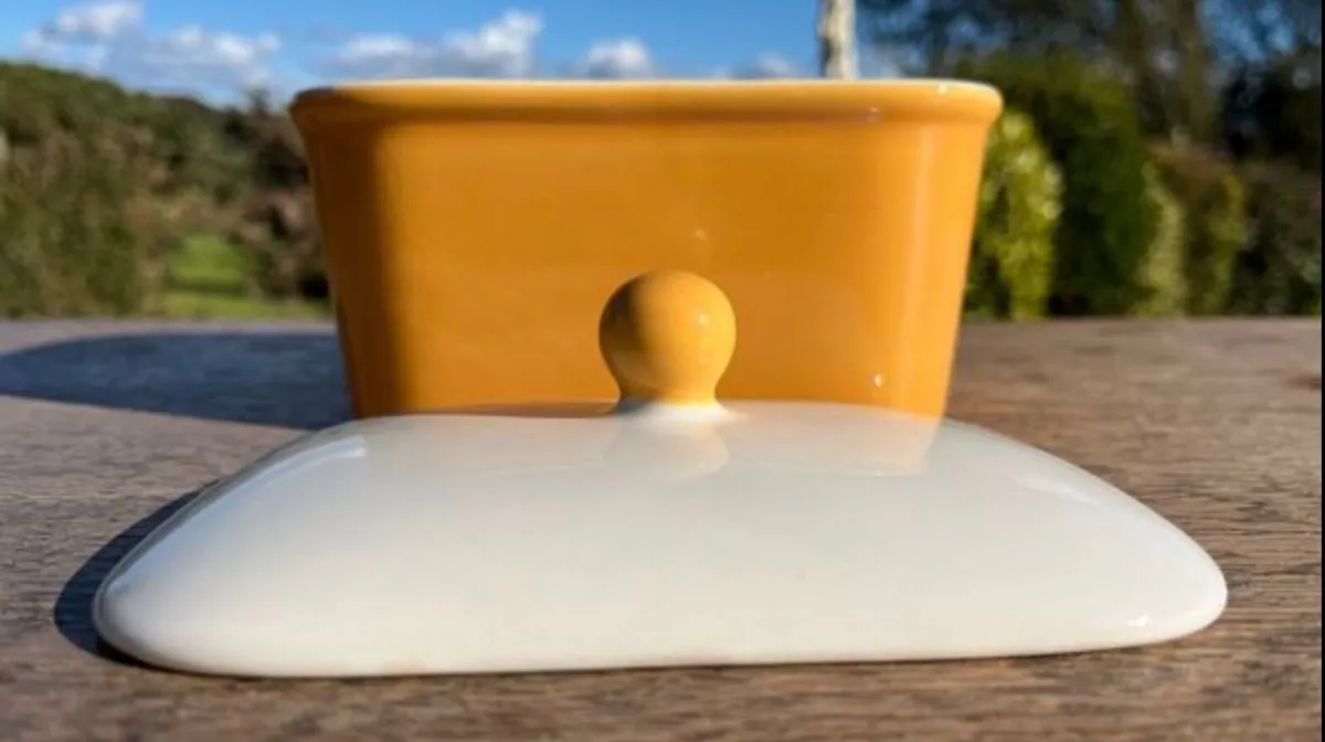 Carrigaline Pottery Full Size Butter Dish - Image 3