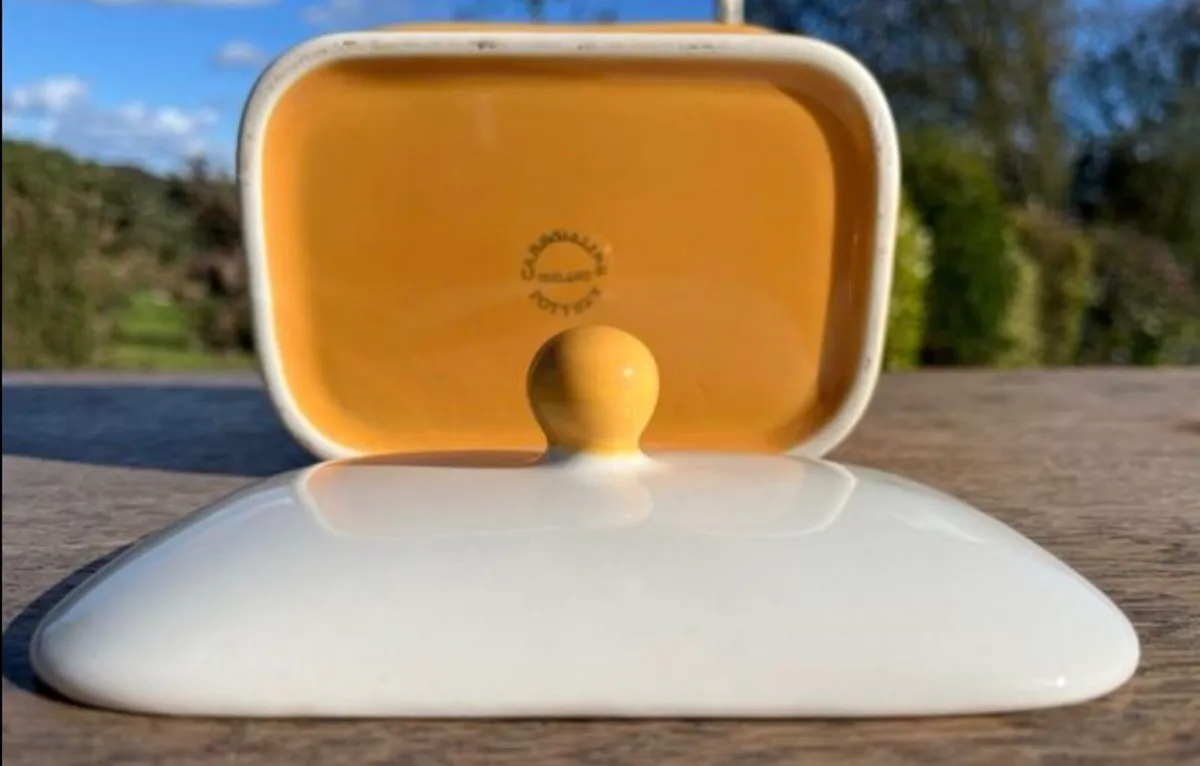 Carrigaline Pottery Full Size Butter Dish - Image 4