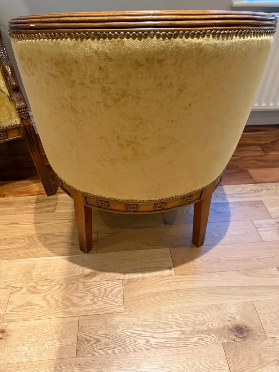 Pair of Vintage Style Armchairs - Image 3