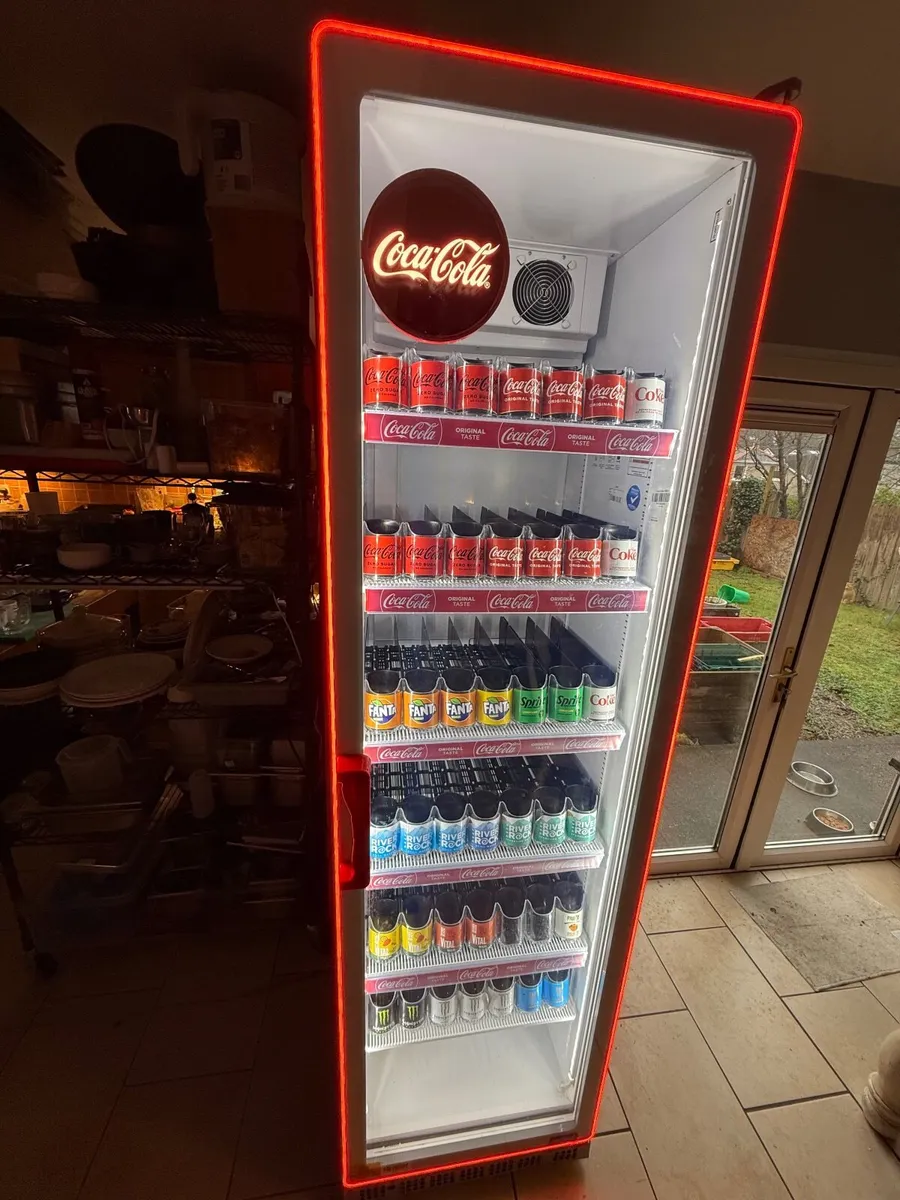 FRIGGOGLAS COCA COLA 600L COMM Display Fridge - Image 1