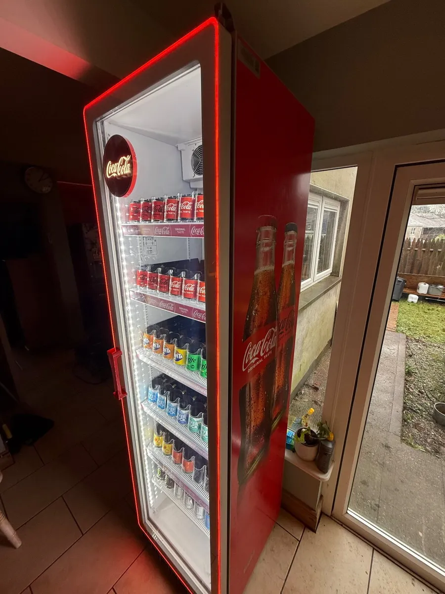 FRIGGOGLAS COCA COLA 600L COMM Display Fridge - Image 3