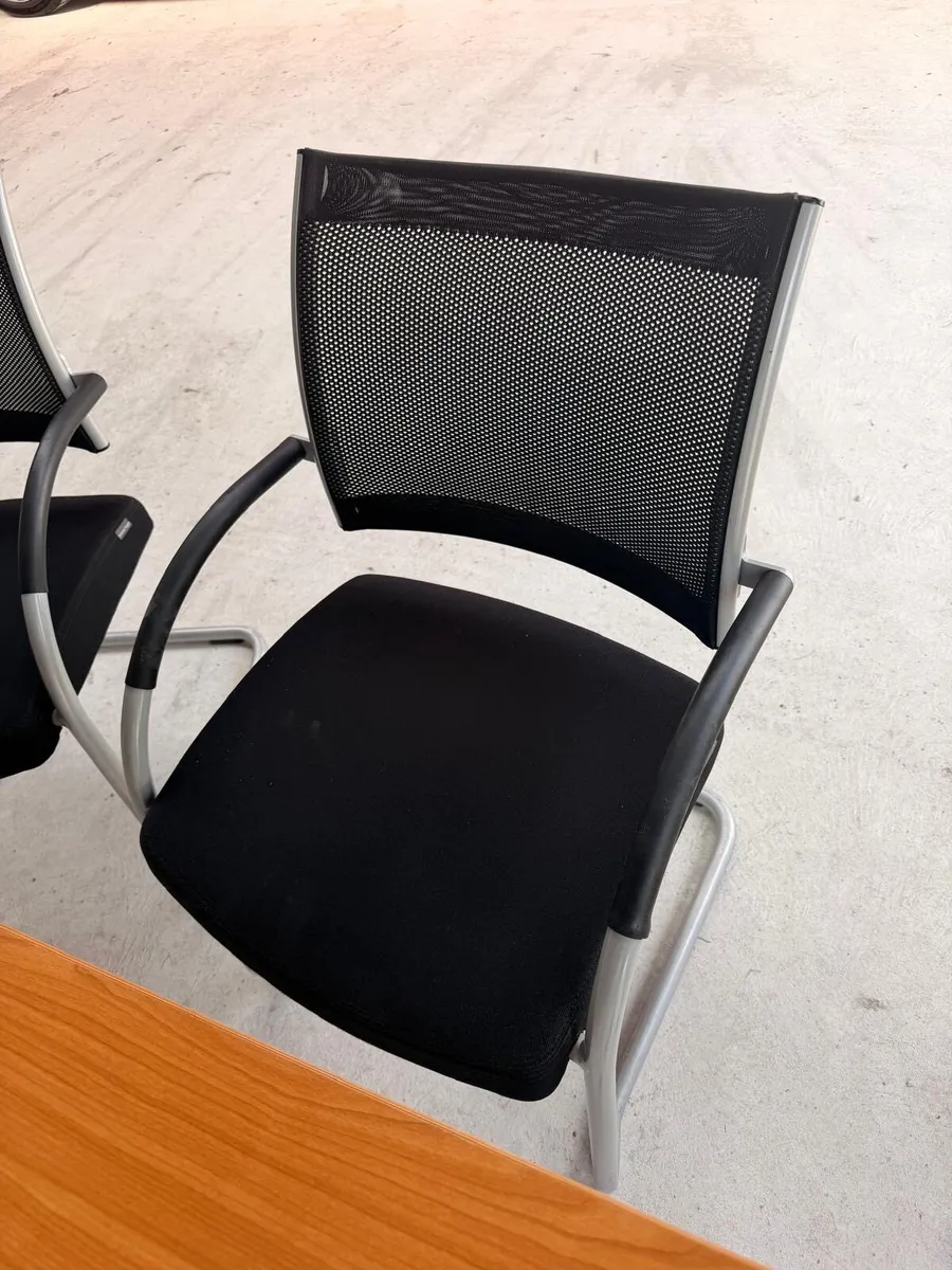 Office Table & 4 Chairs - Image 4