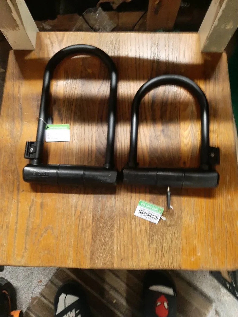 2 bike u locks - Image 1