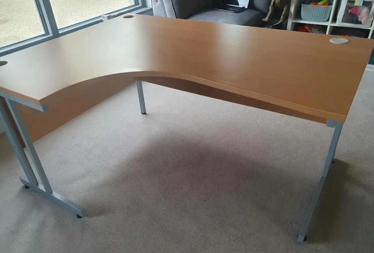 Corner Office Desk & Chair - Image 1