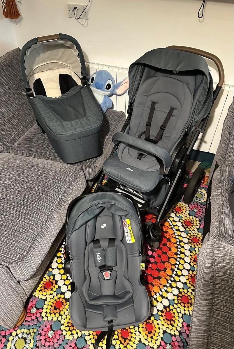 pushchair Joie Chrome DLX Trio 3-in-1 Travel Syste