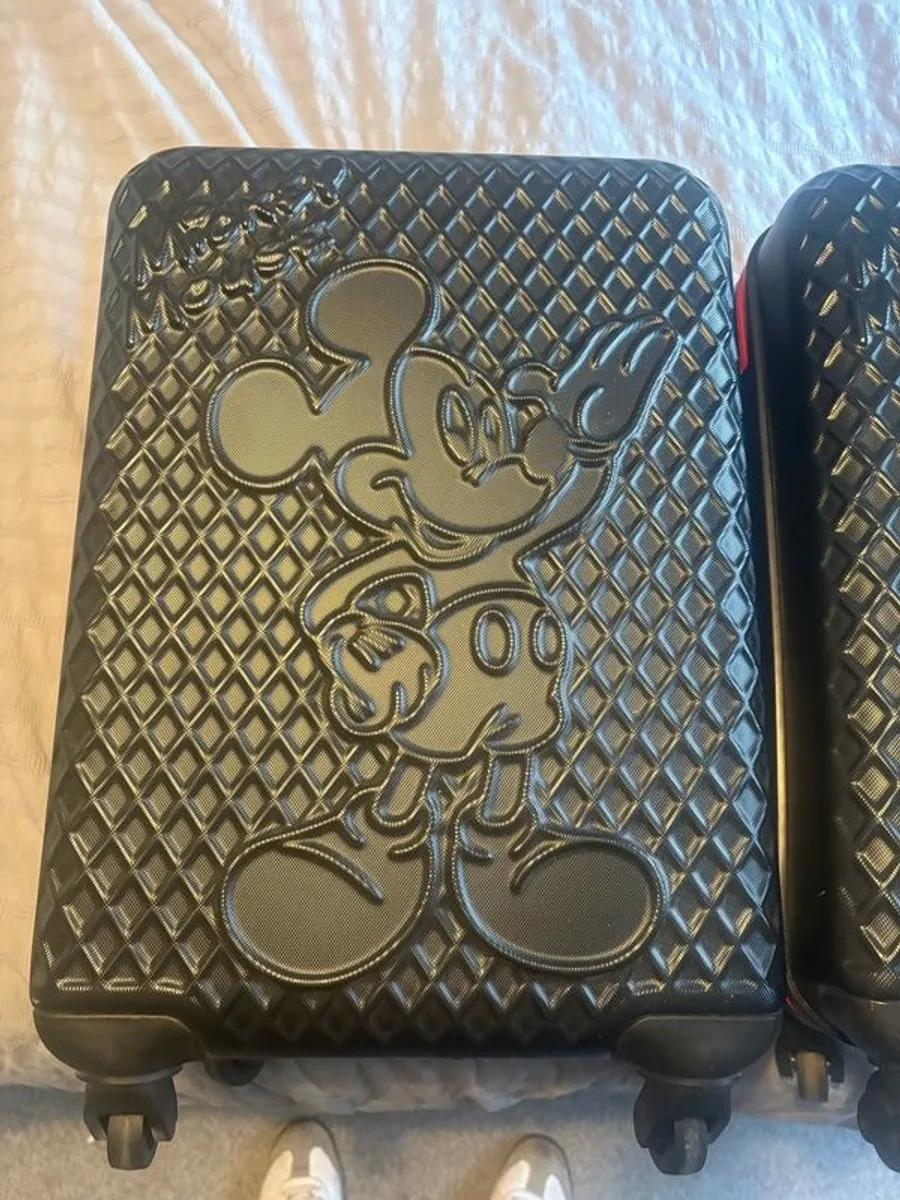 2 Disney Cabin size suitcases - Image 1