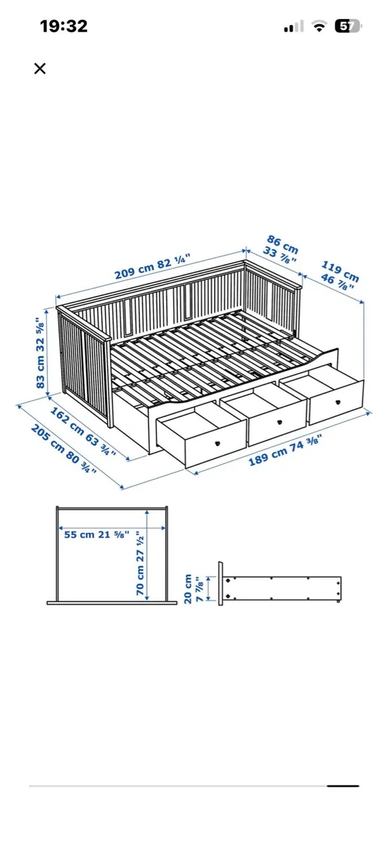 Hemnes Day Bed - Image 3